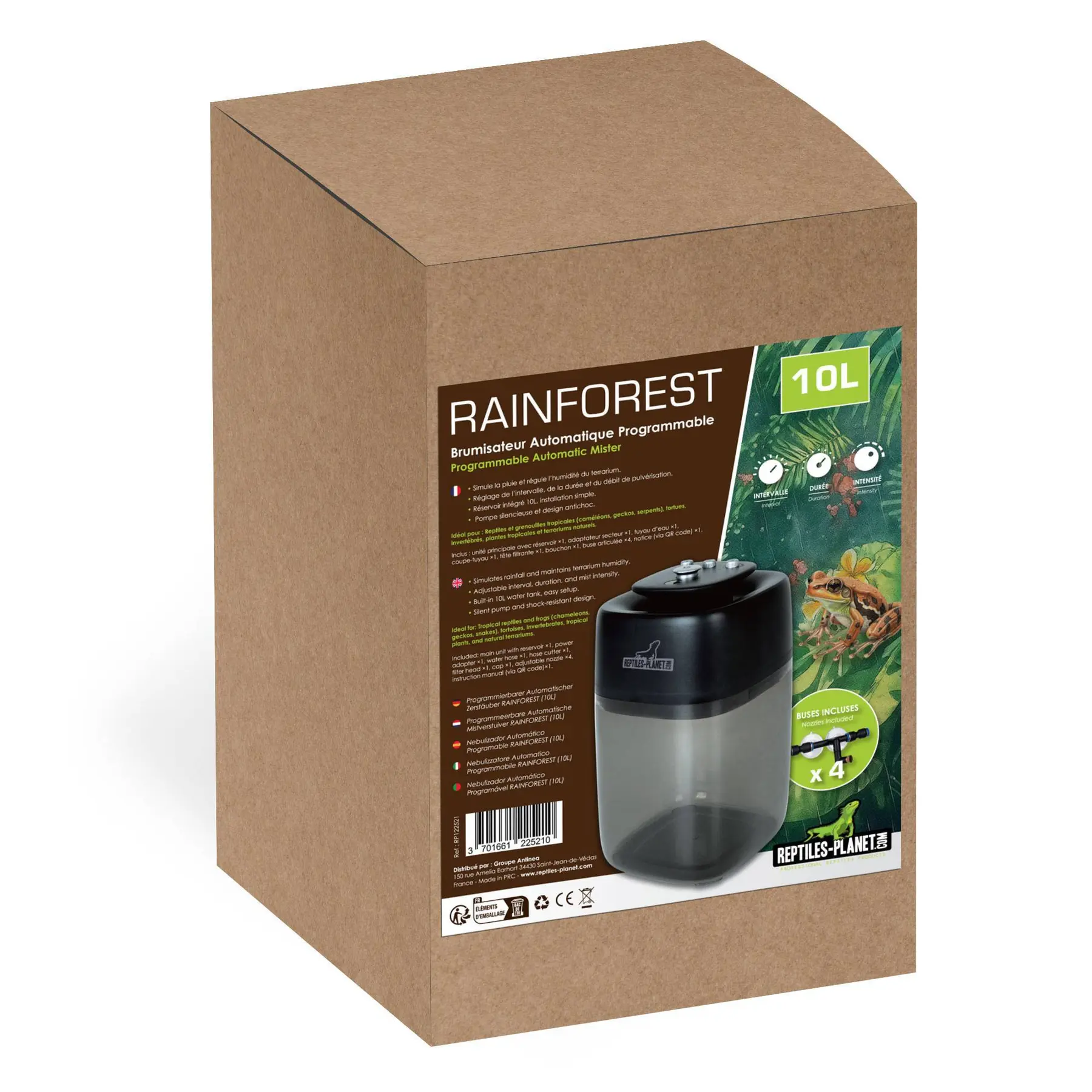 Accessoire de terrarium brumisation Reptiles Planet Rainforest