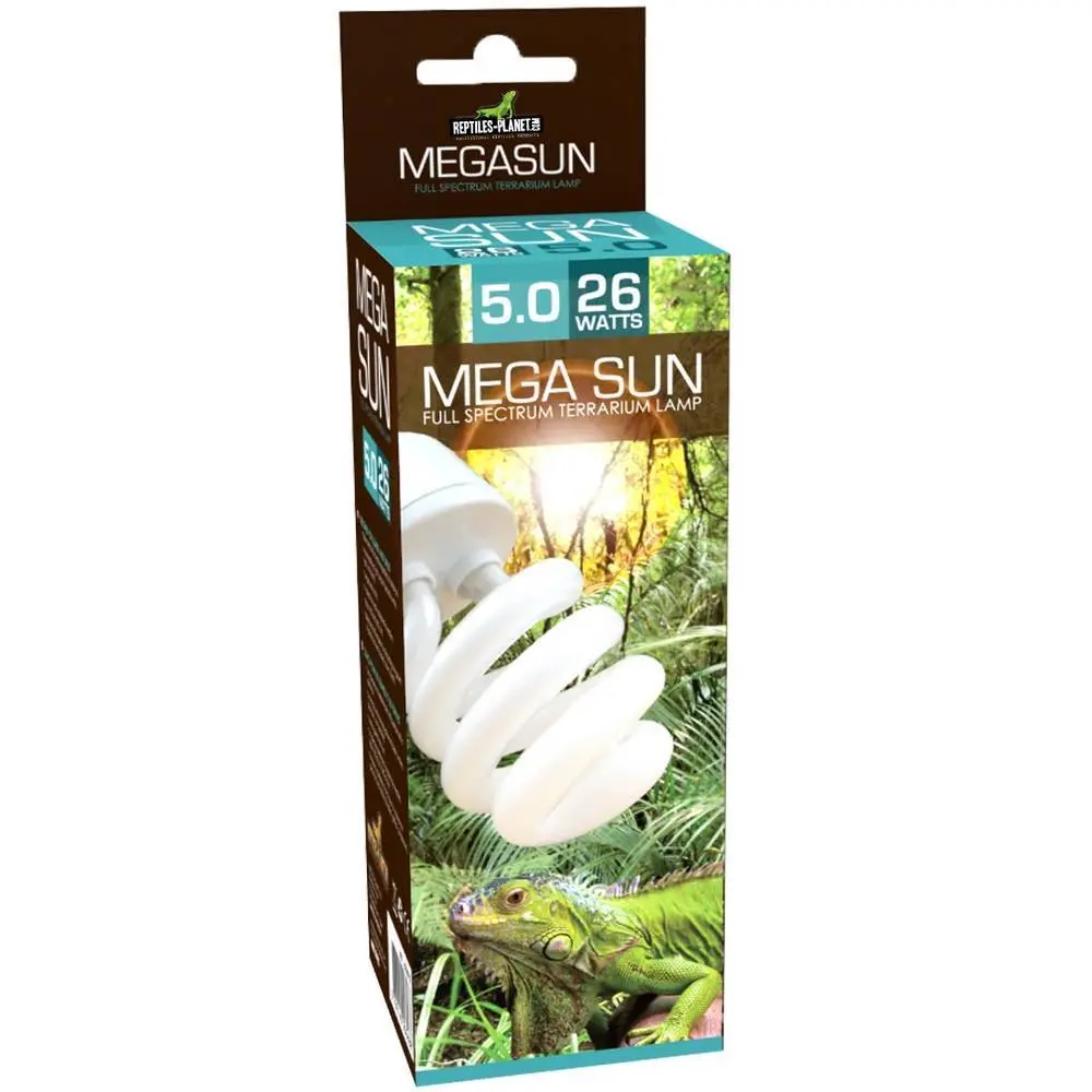Meilleurs prix pour Lampe pour élevage Reptiles Planet Mega Sun UVB 2.0