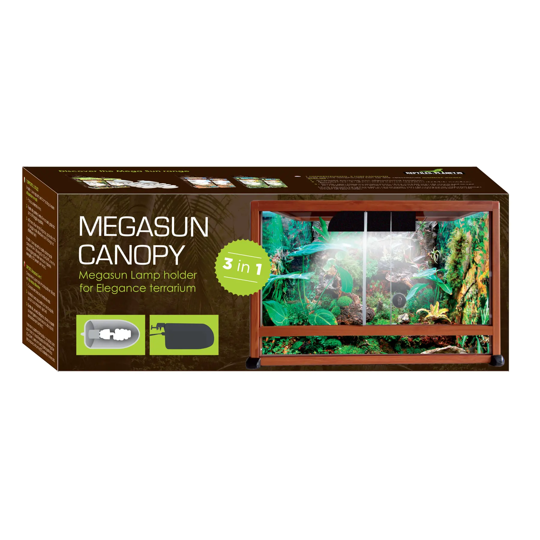 Meilleurs prix pour Support lampe Reptiles Planet Megasun Canopy