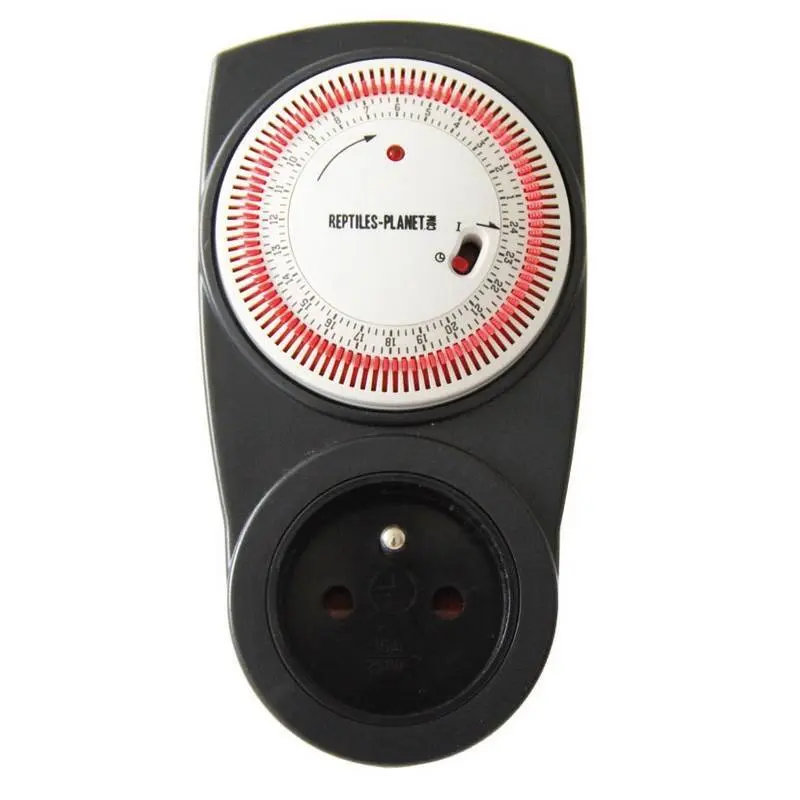 Reptiles Planet Noir Timer