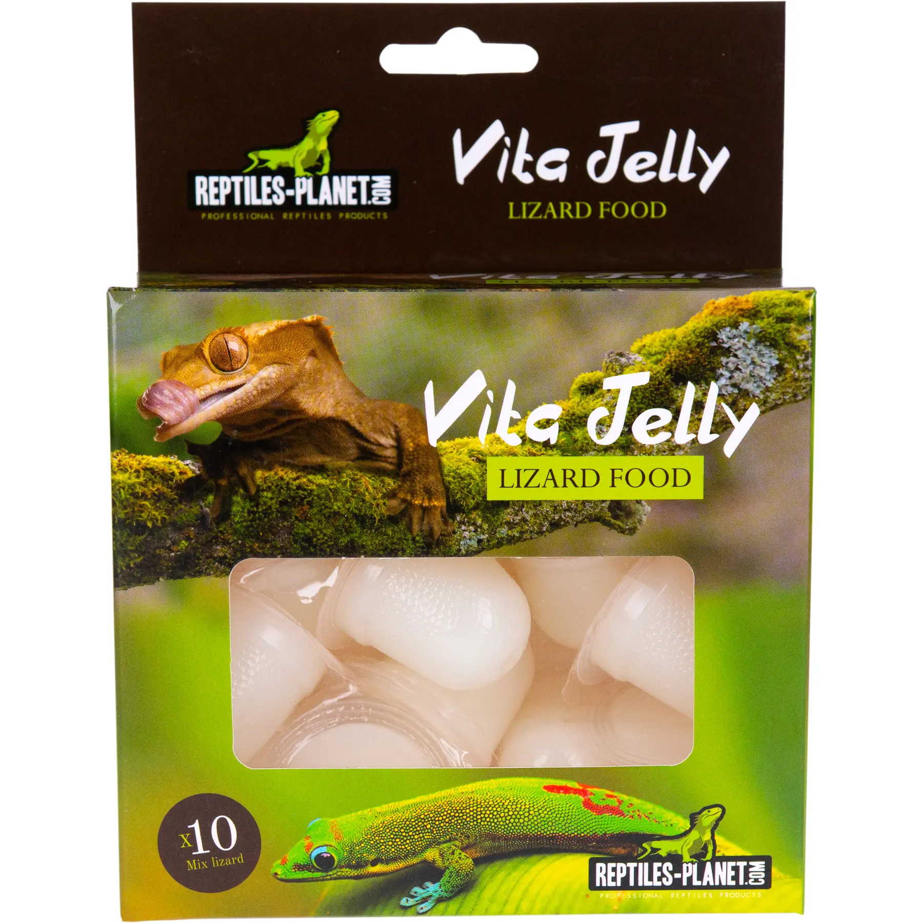 Comparer les prix de Aliment complémentaire vitamin lizard Reptiles Planet Vita Jelly (x10)