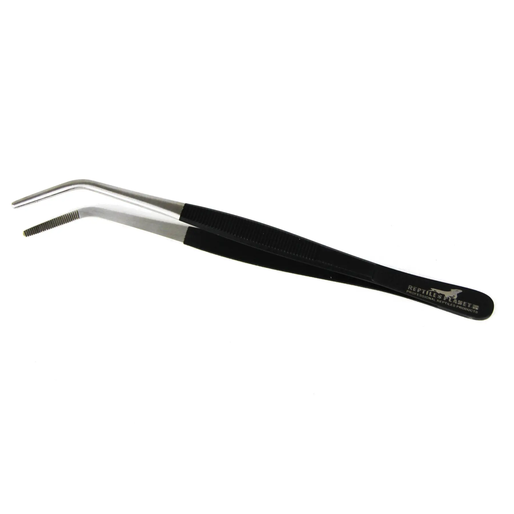 Reptiles Planet Noir Angled Feeding Tongs