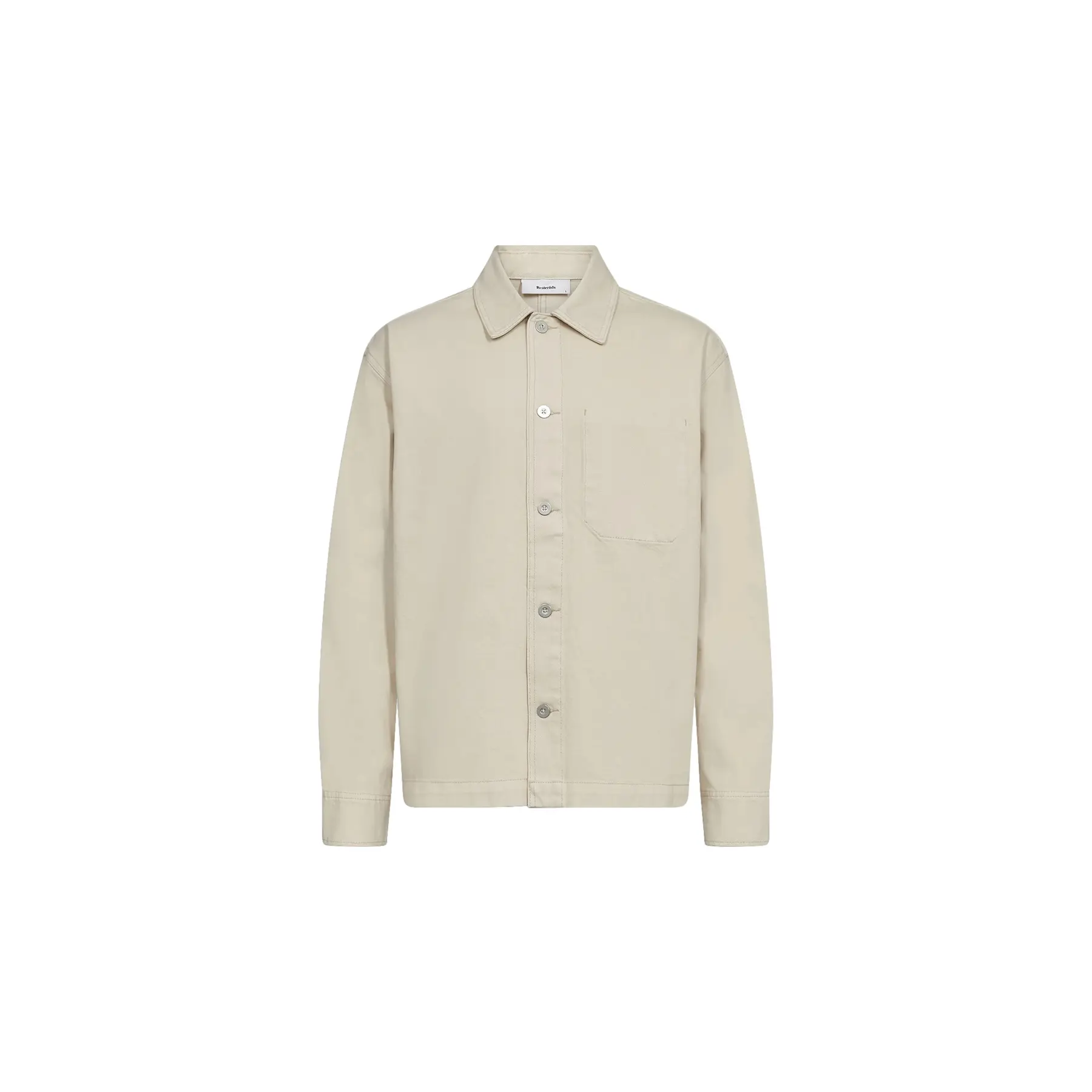 Resteröds Men's Beige Overshirt Armstrong