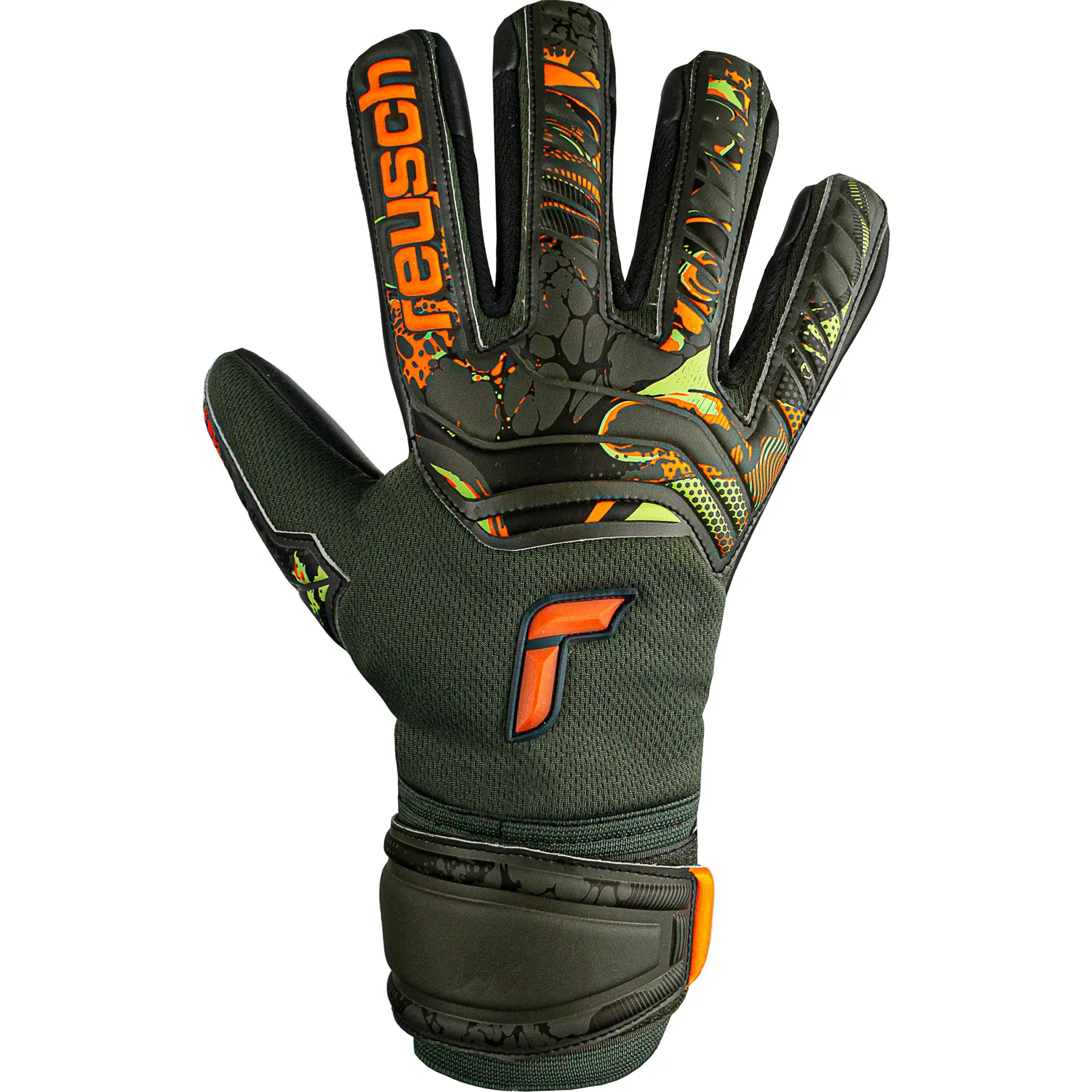 Reusch Attrakt Grip Evolution - Gants De Gardien Pro Avec Latex Grip Allemand Et Coupe Negative