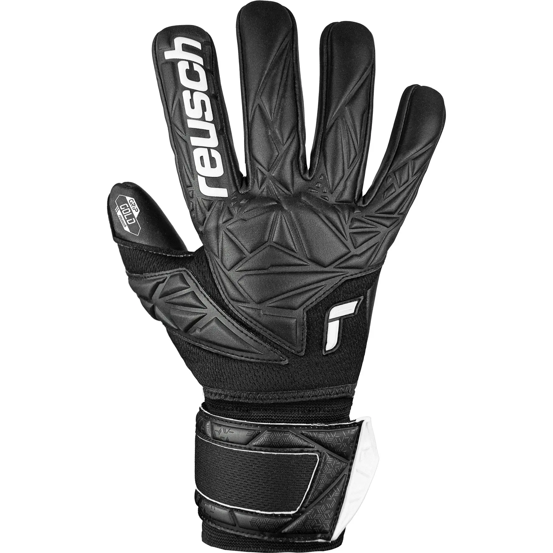 Torwarthandschuhe Reusch Attrakt Gold NC Finger Support