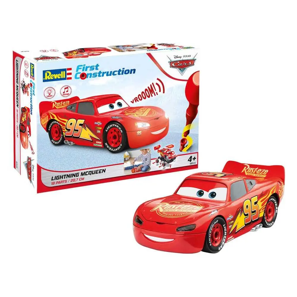 4009803009209 - 00920 First-Construction Lightning McQueen Automodell Bausatz 120