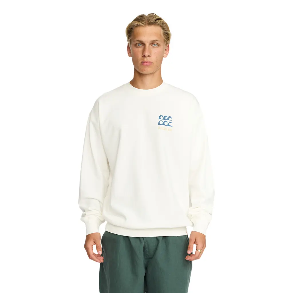 Revolution Blanc Round Neck Sweatshirt
