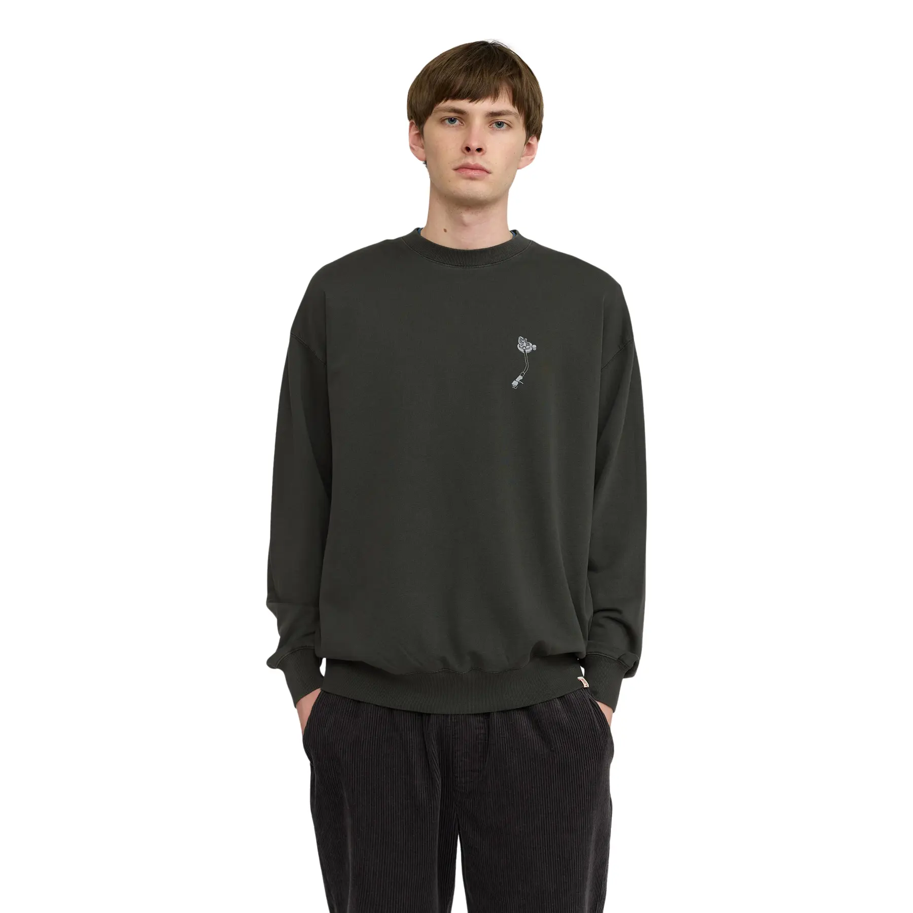 Felpa con Collo Girocollo Revolution Printed