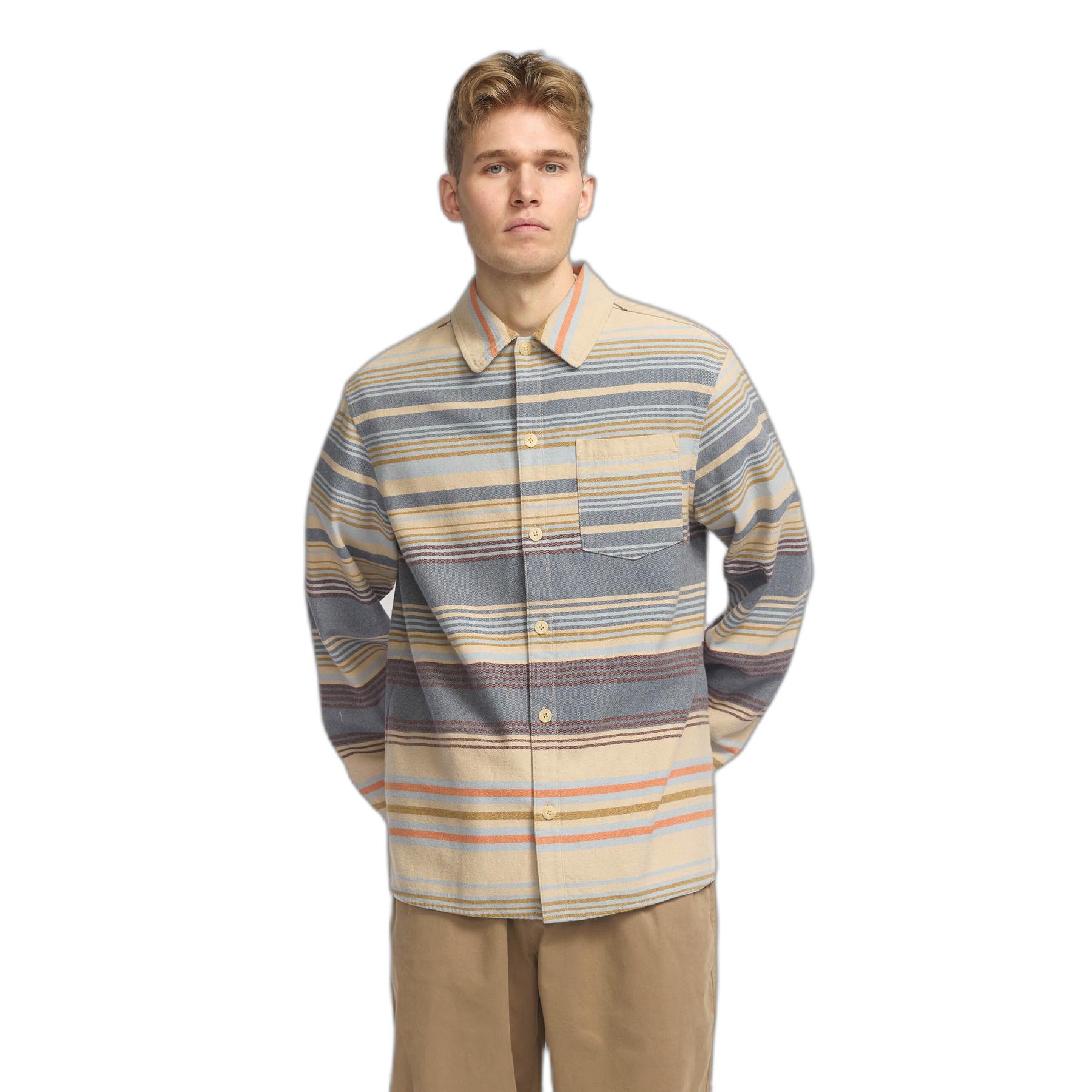 5710864053474 - Lässige Langarm-Überhemd Revolution