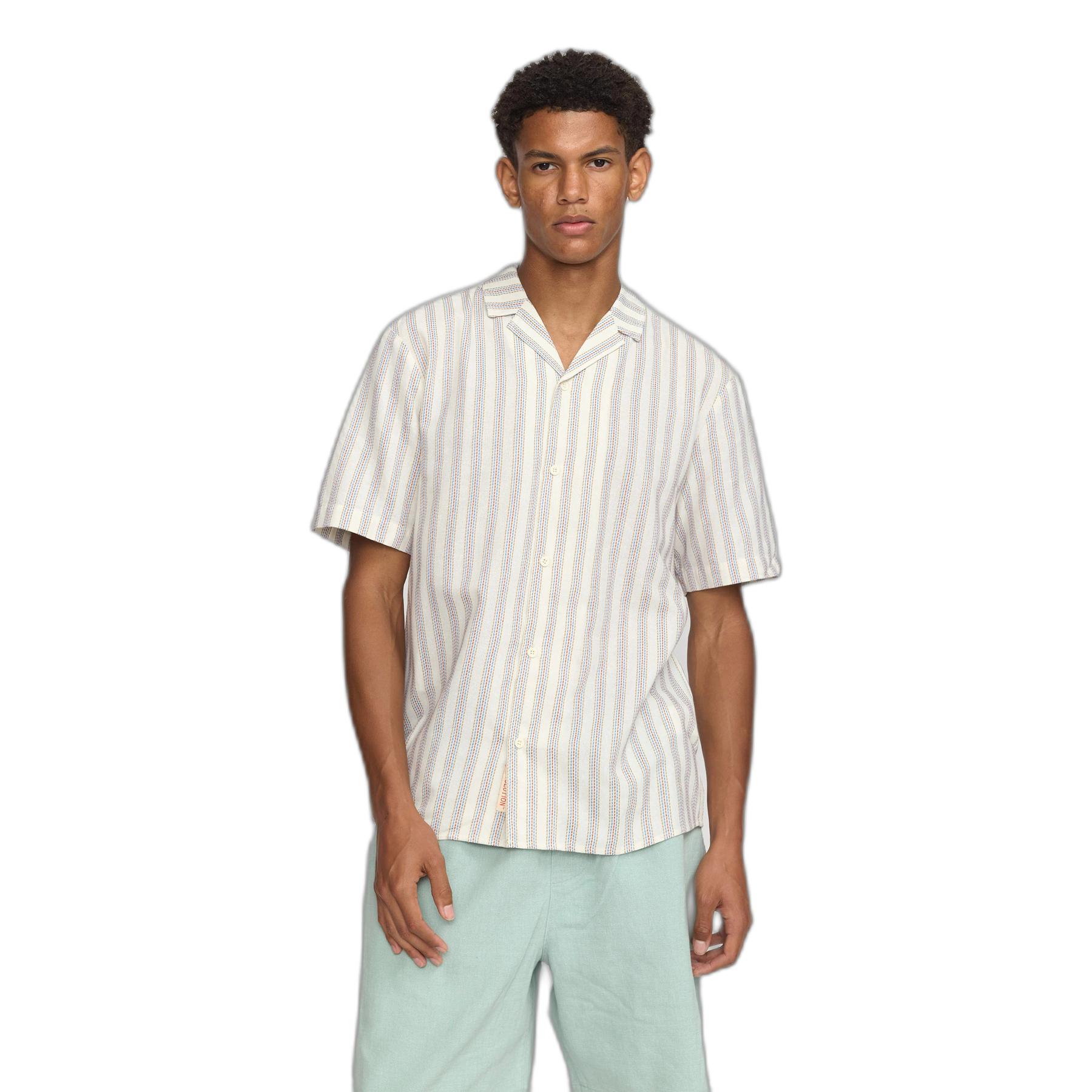 5710864042508 - Kubanisches Hemd mit vertikalen Streifenmuster Revolution