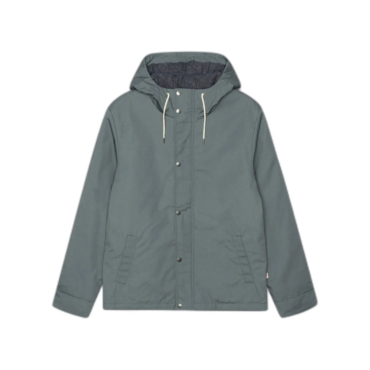 Parka con tasca sul petto
