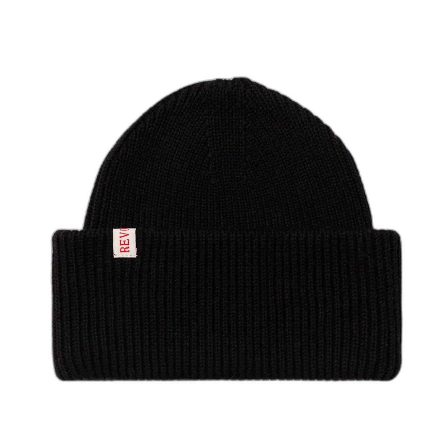 5710864665172 - - Beanie with Big Fold Up - Mütze Gr One Size schwarz