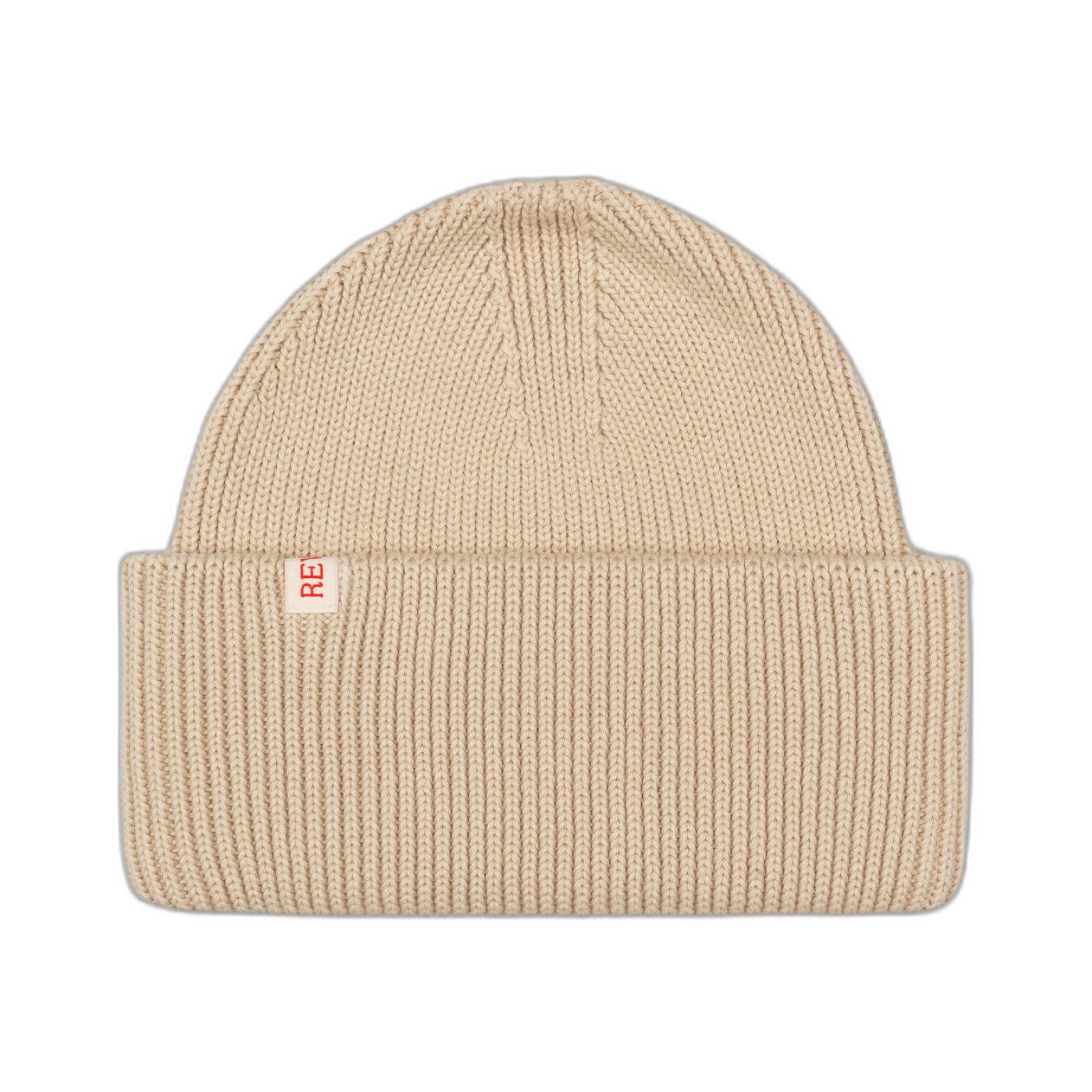 5710864669354 - - Beanie with Big Fold Up - Mütze Gr One Size beige
