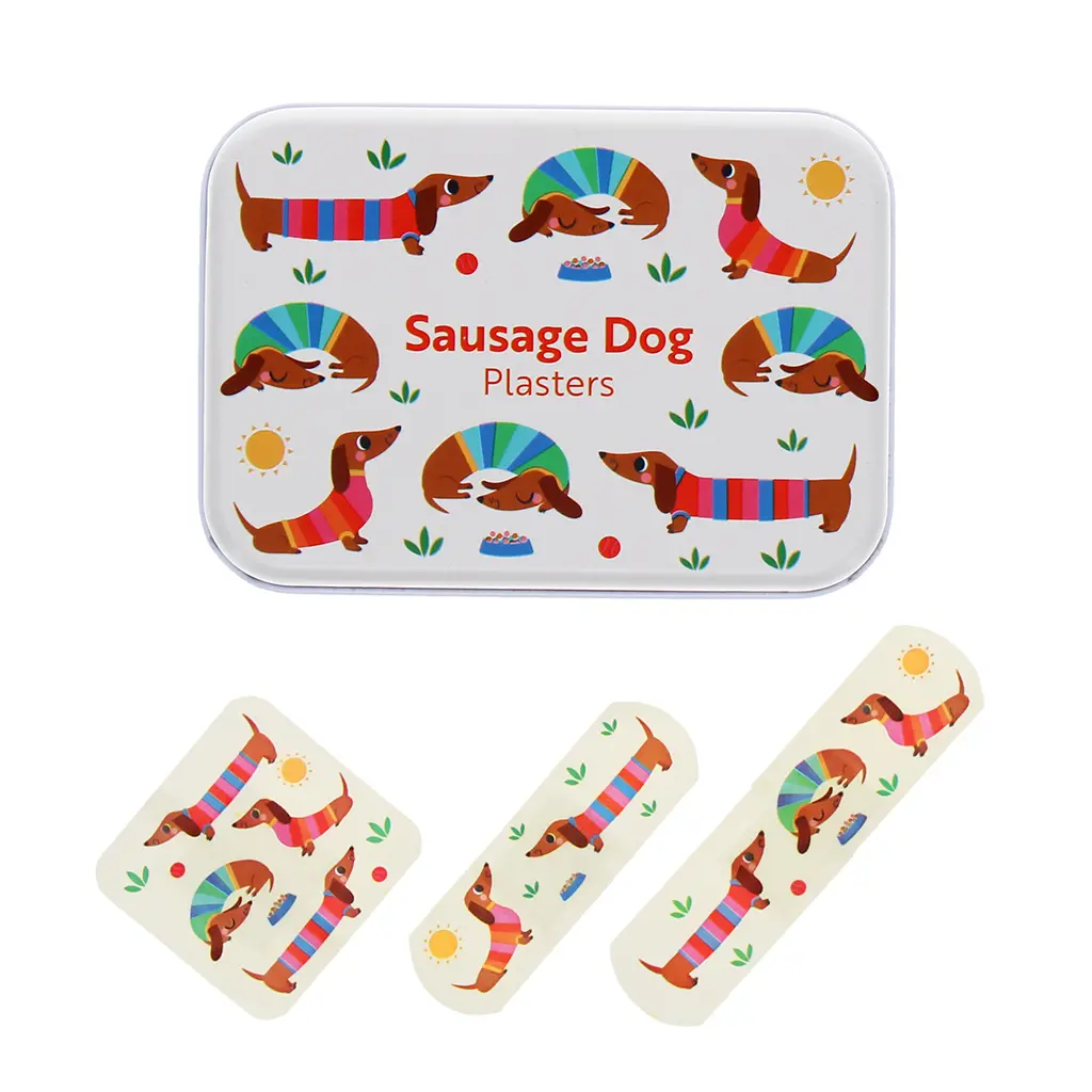 Kinderpflaster Rex London Sunny Sausage Dog (x30)