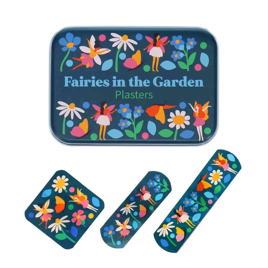 Rex London Bleu Children's Bandage Fairies In The Garden (X30)