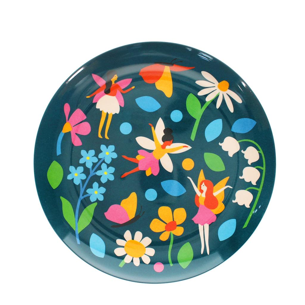 5027455451688 - Kinder-Teller aus Melamin Fairies in the Garden