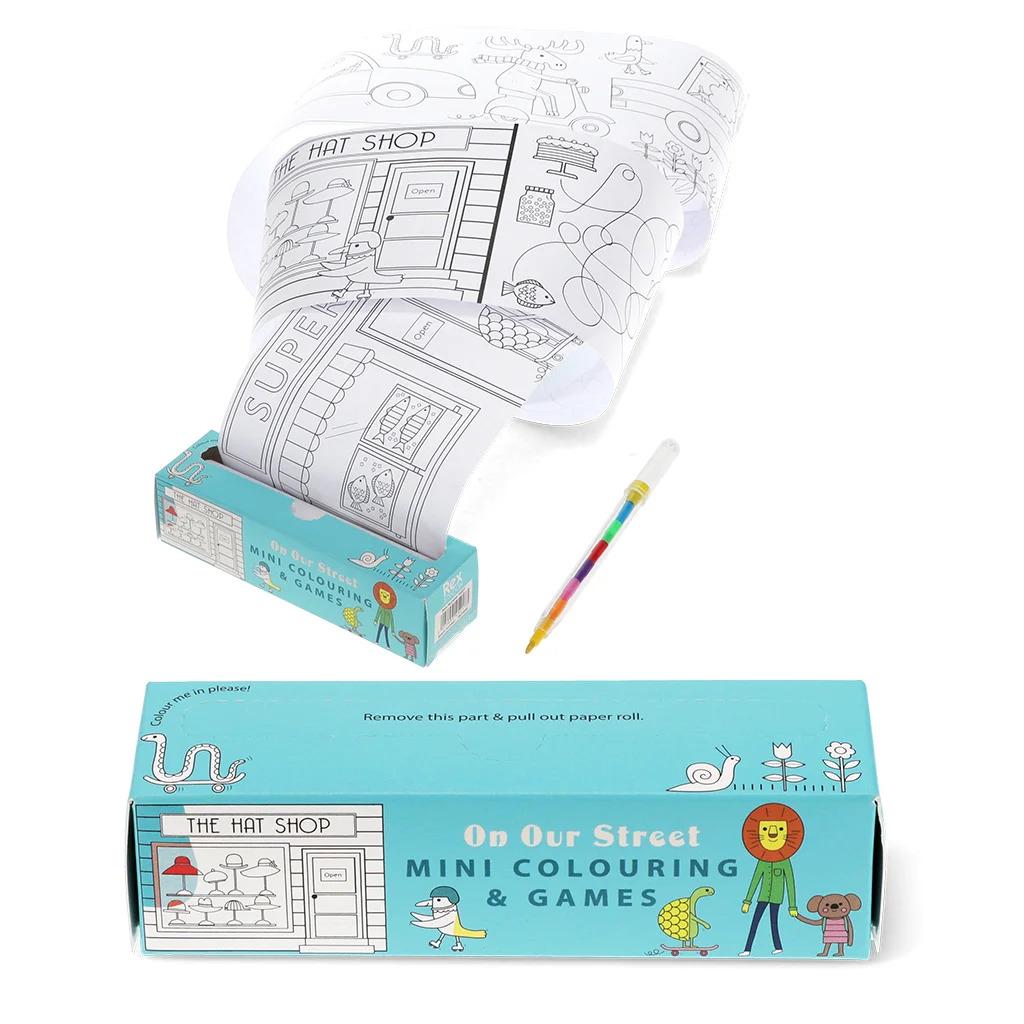 5027455452173 - Mini Malbuch On Our Street