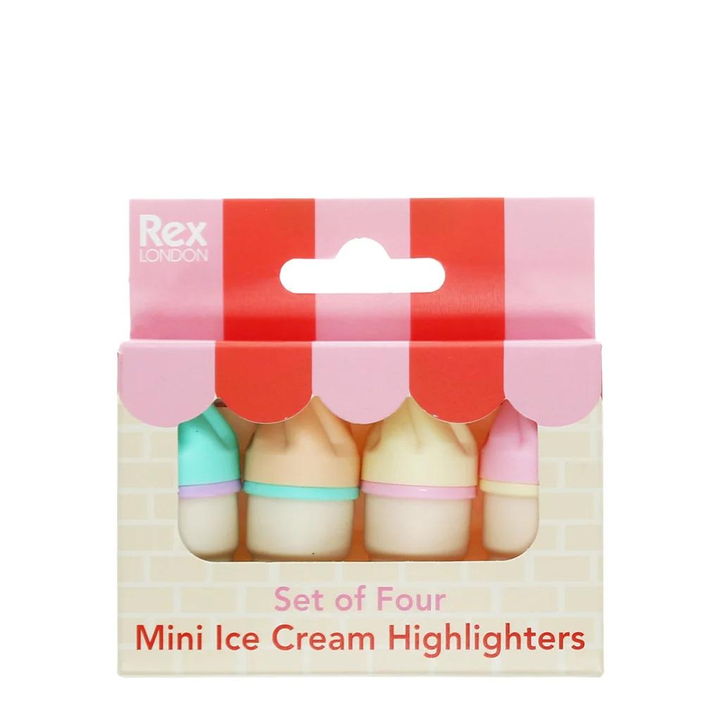 5027455452500 - Mini-Textmarker Ice cream (x4)
