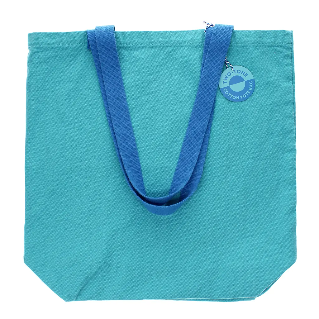 Rex London Unisex Bleu Cotton Tote Bag