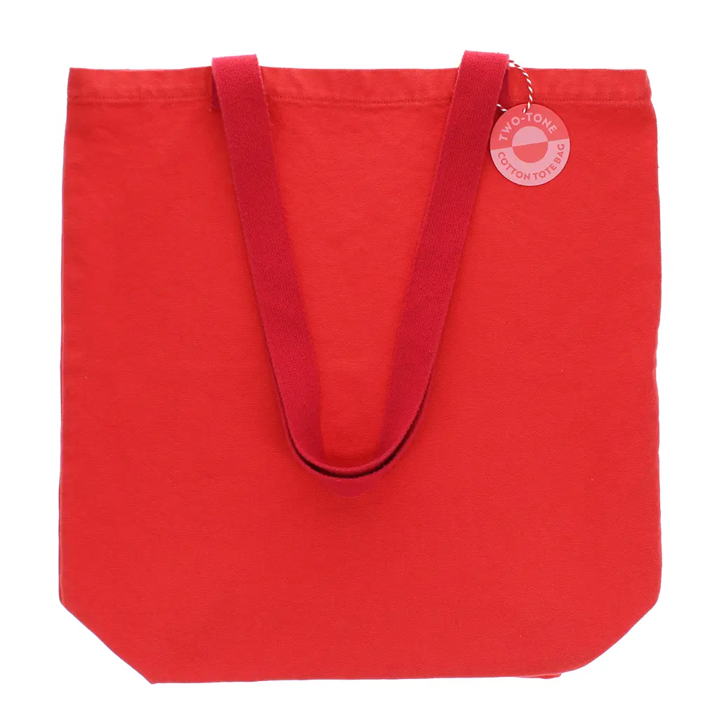 Rex London Unisex Rouge Cotton Tote Bag