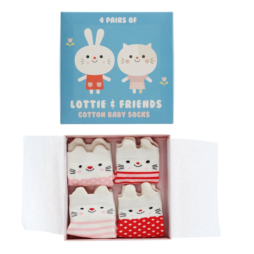 5027455453941 - Socken für Kinder Lottie and Friends (x4)