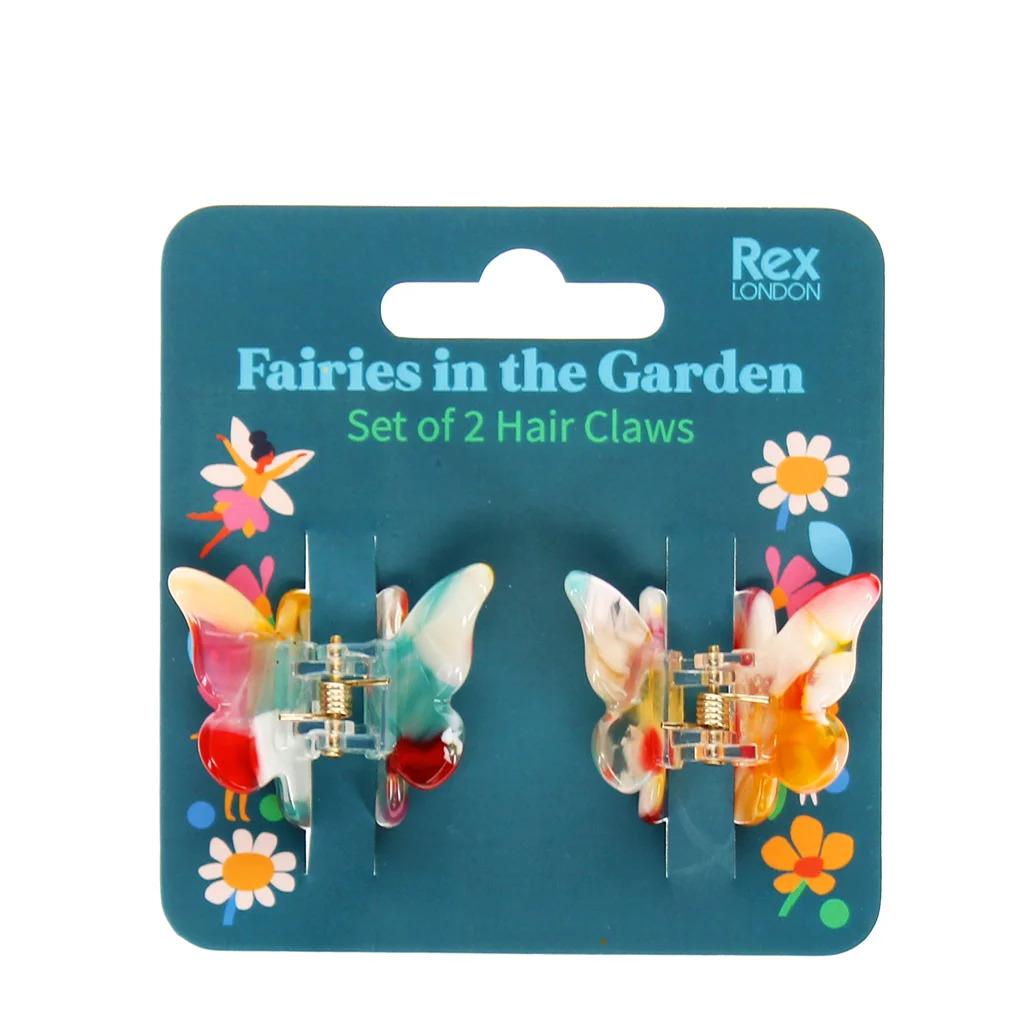 5027455454467 - Miniklammer Schmetterling Mädchen Fairies in The Garden (x2)