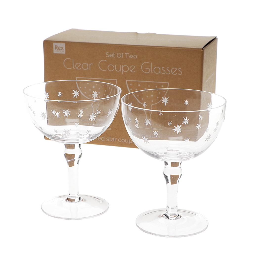 5027455455471 - Cocktailglas Etched star (x2)