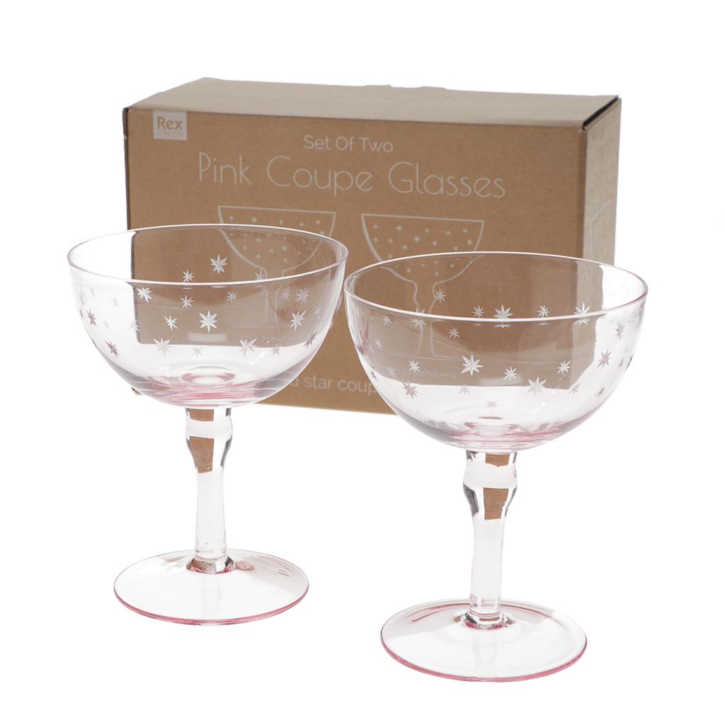 5027455455488 - Cocktailglas Etched star (x2)