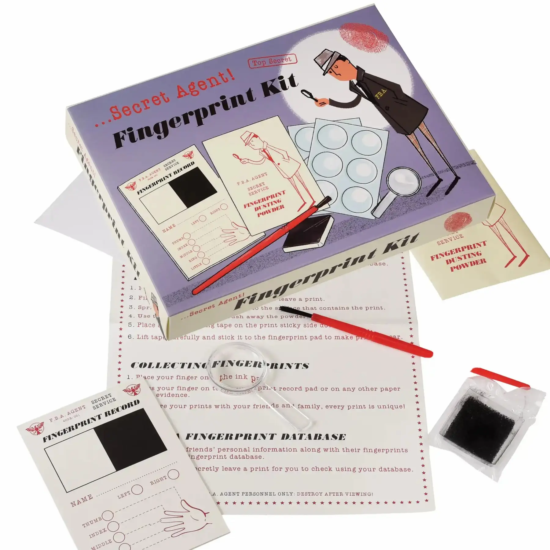 5027455406558 - Fingerabdruck-Set Rex London