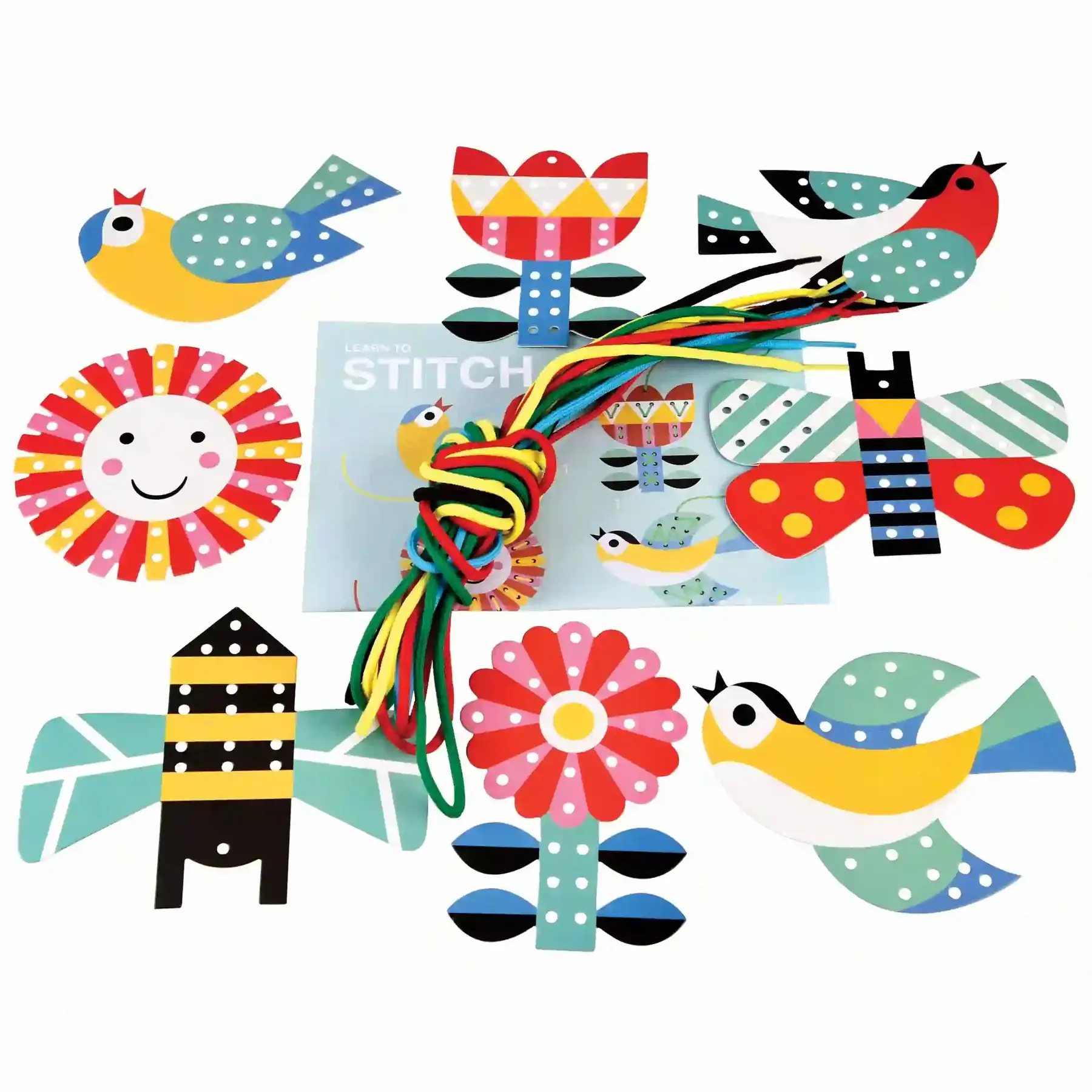 5027455425481 - Kreative Aktivitäten Kind carton apprendre à coudre (x8)