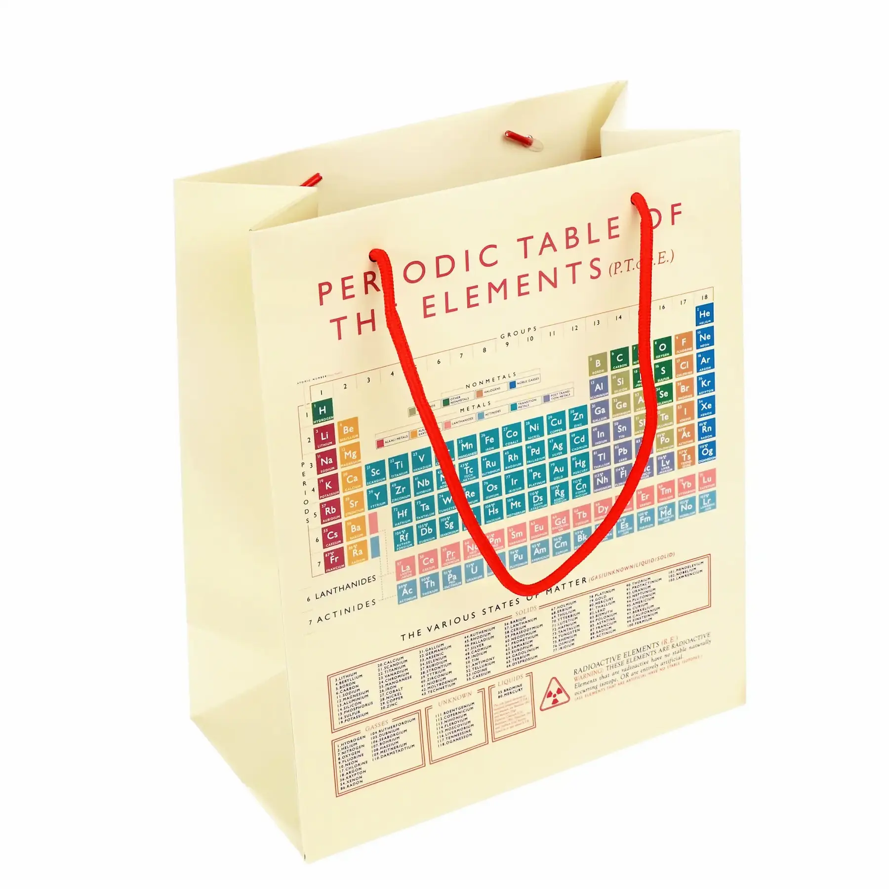 5027455432519 - Geschenktasche Periodic Table