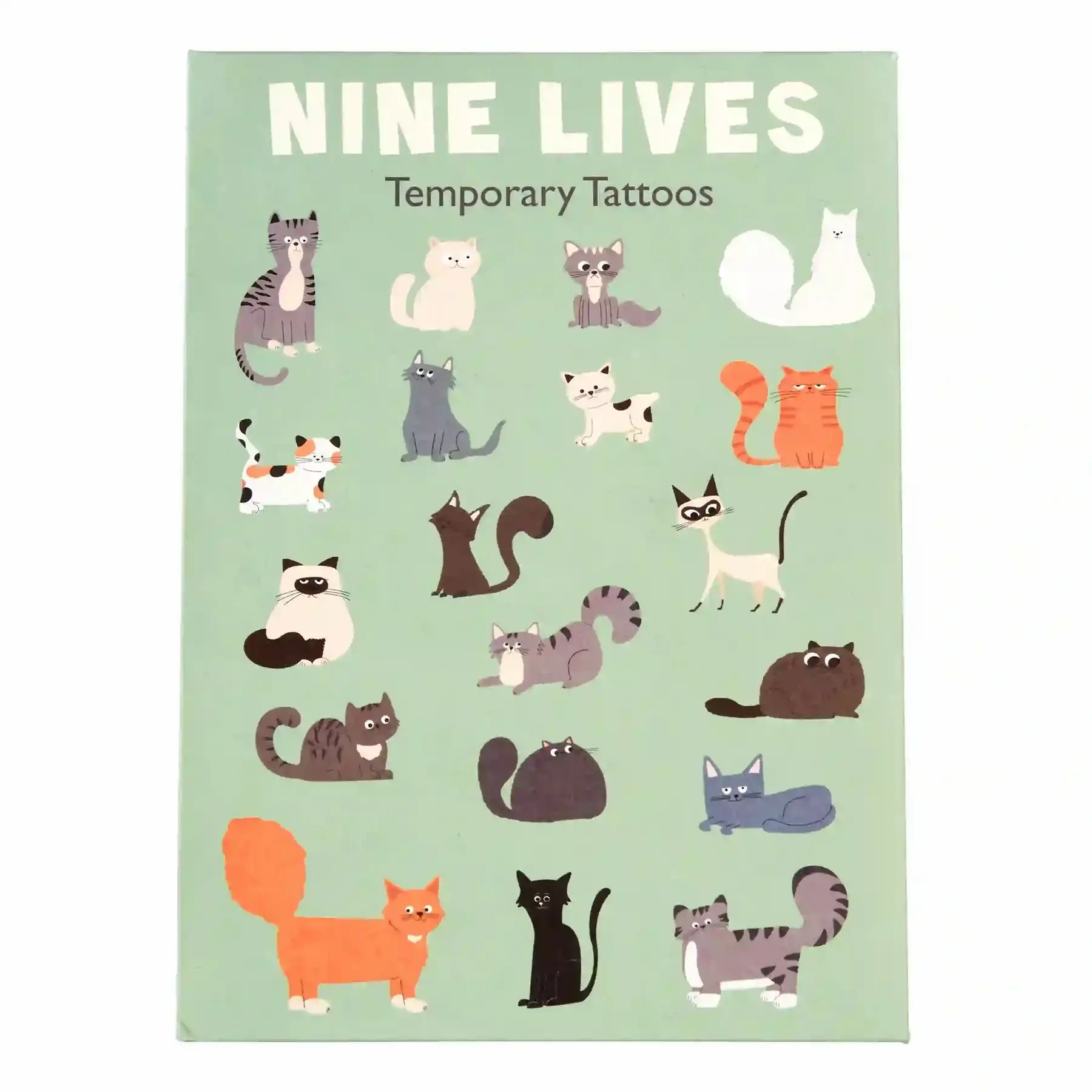 5027455433950 - Tätowierung Kind temporaires Nine Lives (x2)