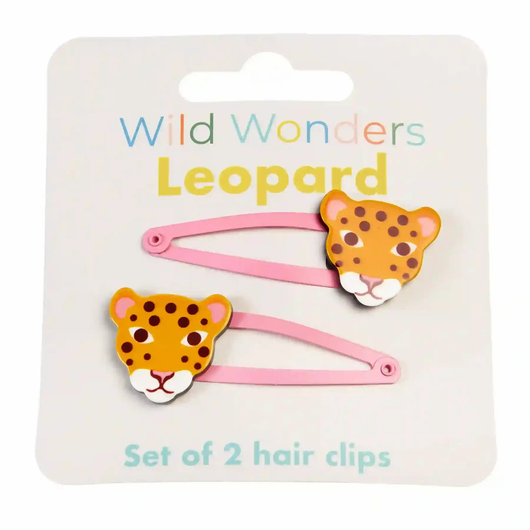 5027455434315 - Haarklammern Wild Wonders Leopard (x2)