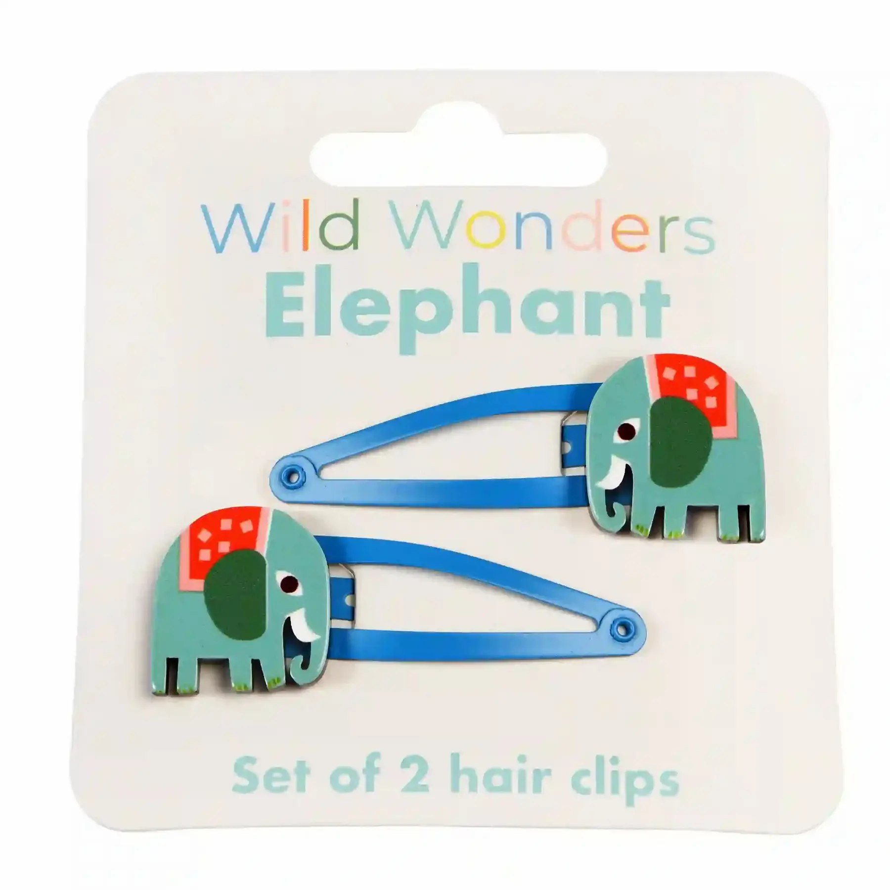 5027455434322 - Haarklammern Elefant Wild Wonders (x2)