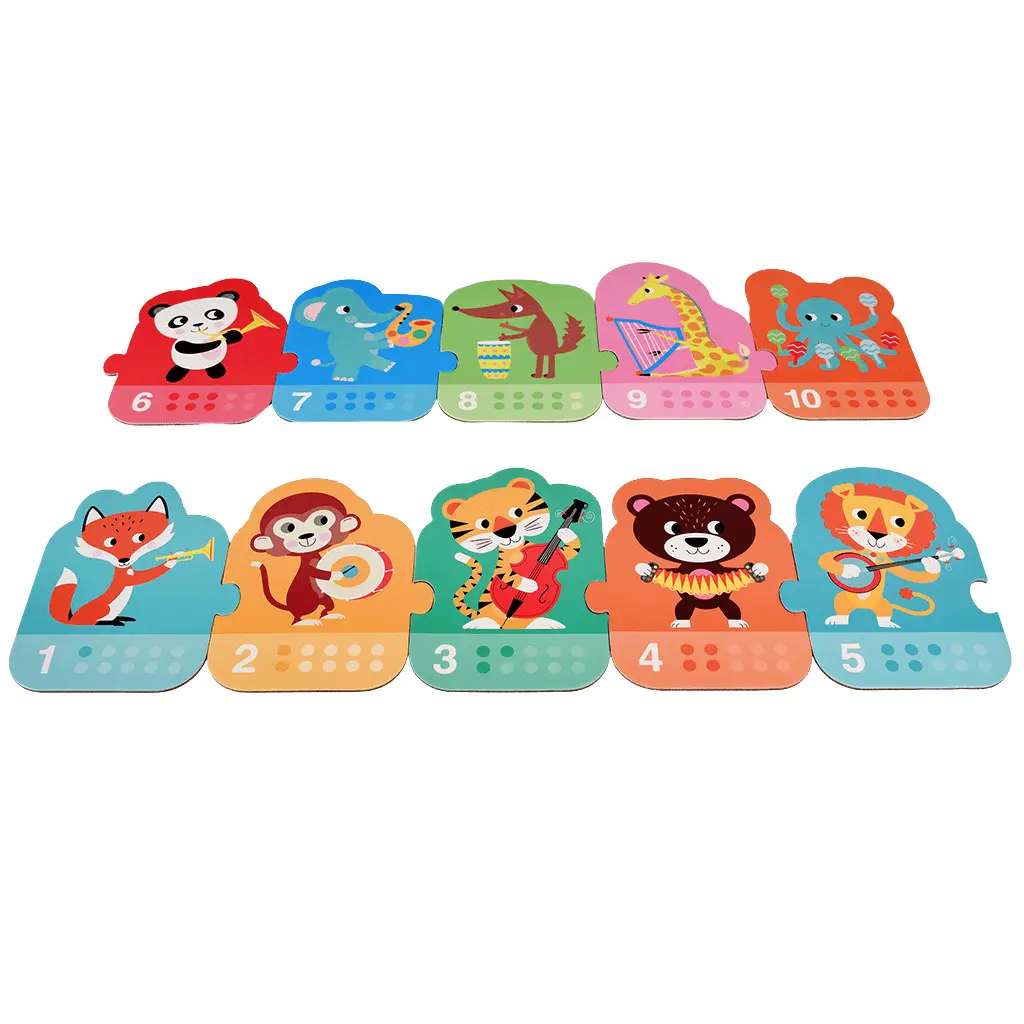 5027455434490 - Langes Puzzle Animal Park