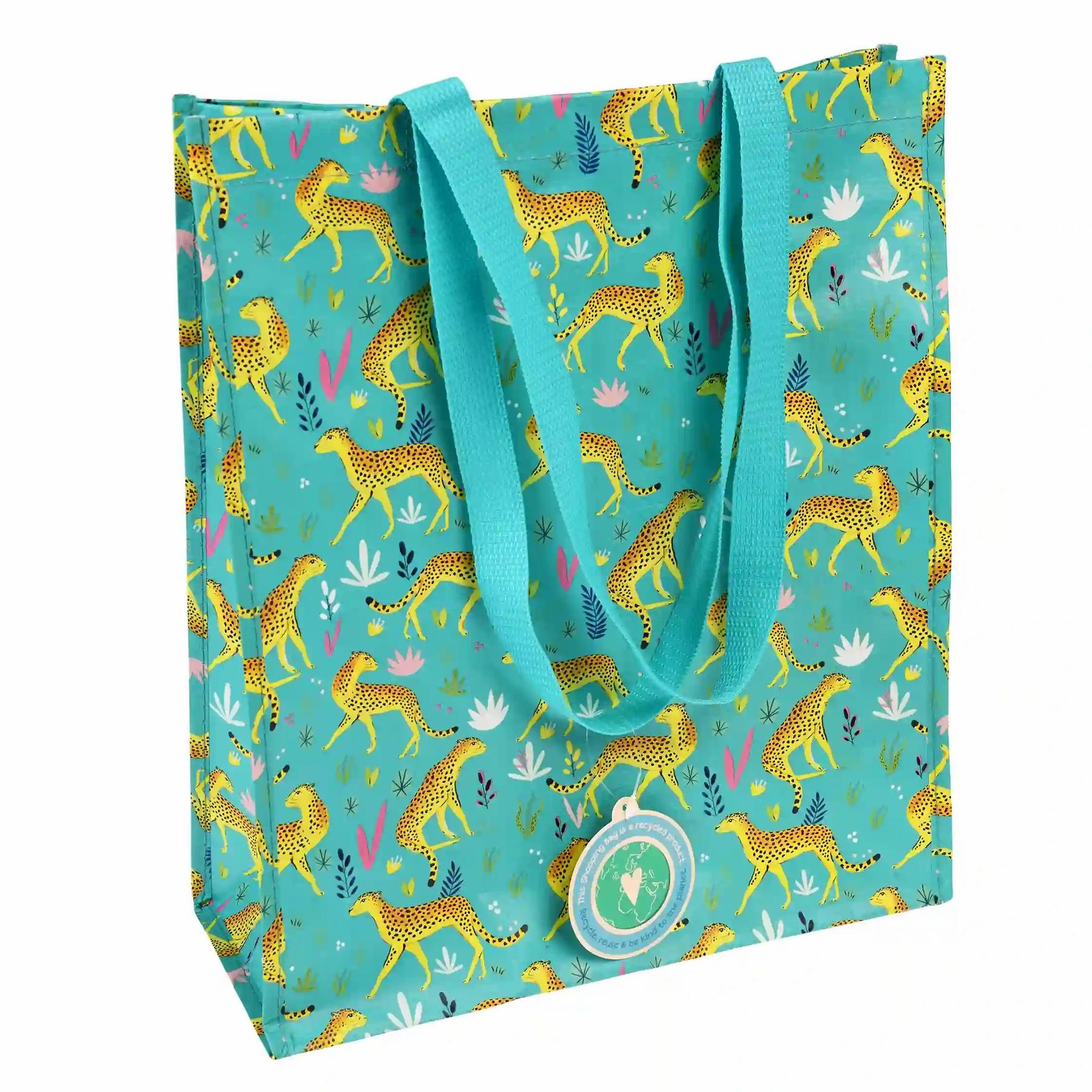 5027455434889 - Recycelte Einkaufstasche Cheetah