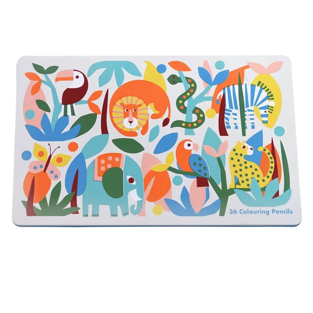 Schachtel mit 36 Buntstiften Rex London Wild Wonders