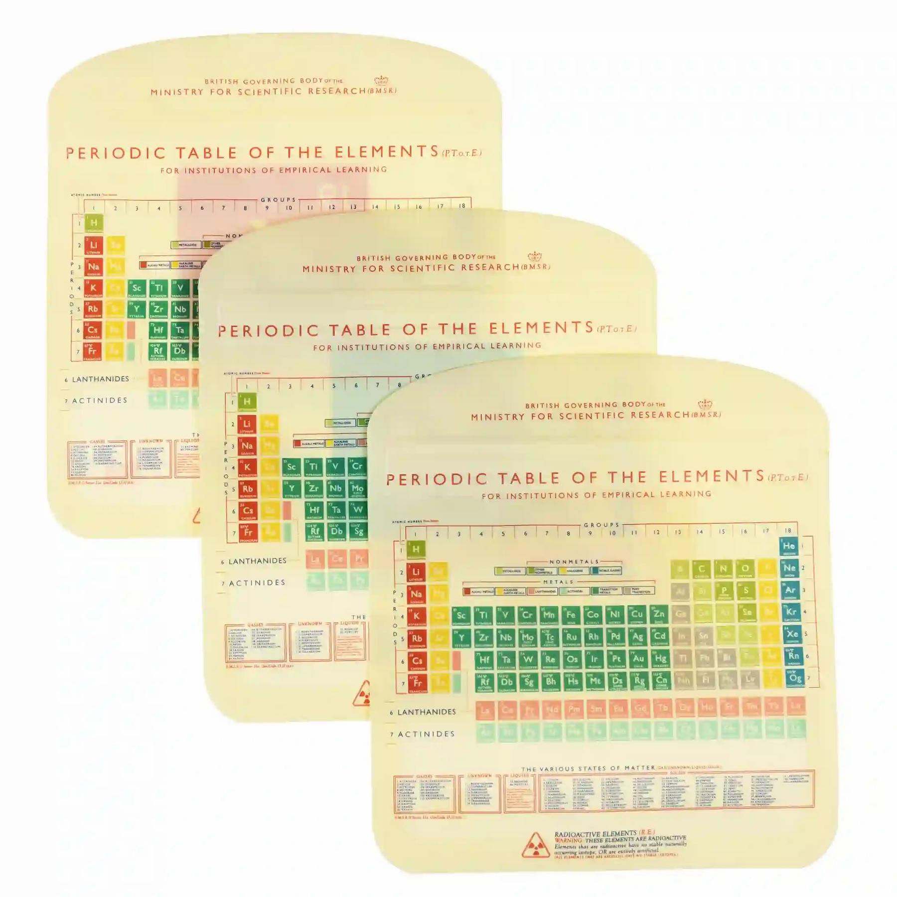 5027455436029 - Snack-Tasche Periodic Table (x3)