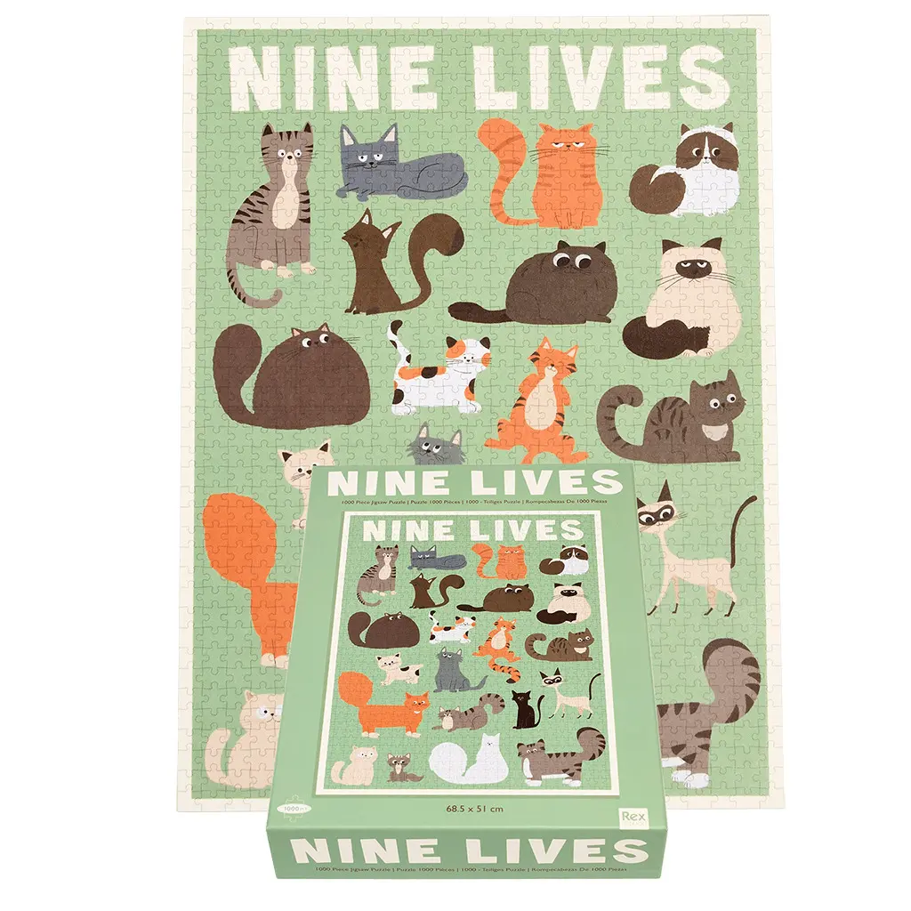 5027455436500 - Puzzle 1000 Teile Nine Lives 5027455436500 - Puzzle 1000 Teile Nine Lives