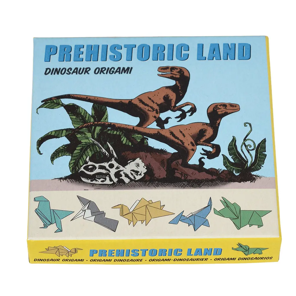 5027455436845 - Origami-Papier Prehistoric Land