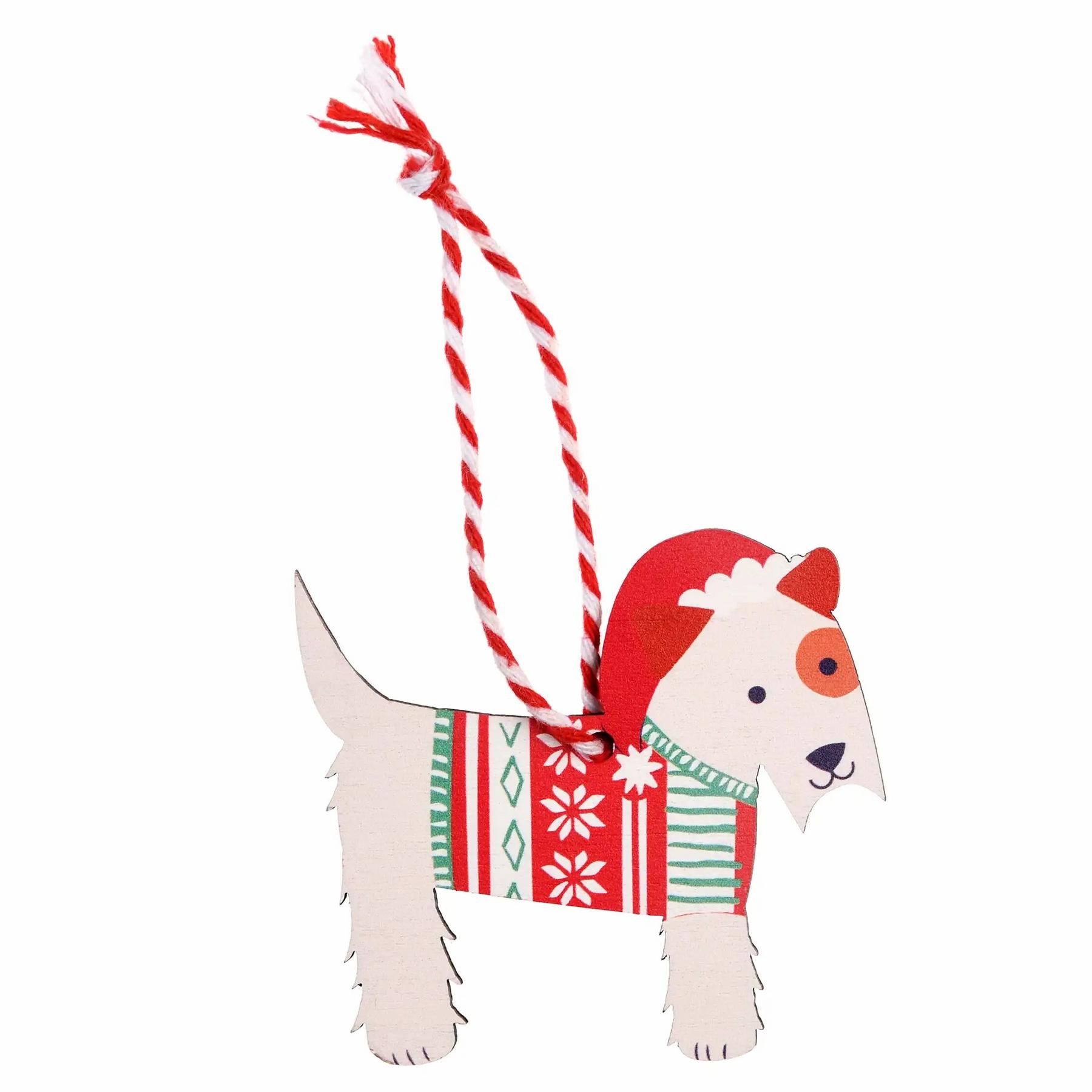 5027455437033 - Weihnachtsdekoration Schottischer Terrier Rex London
