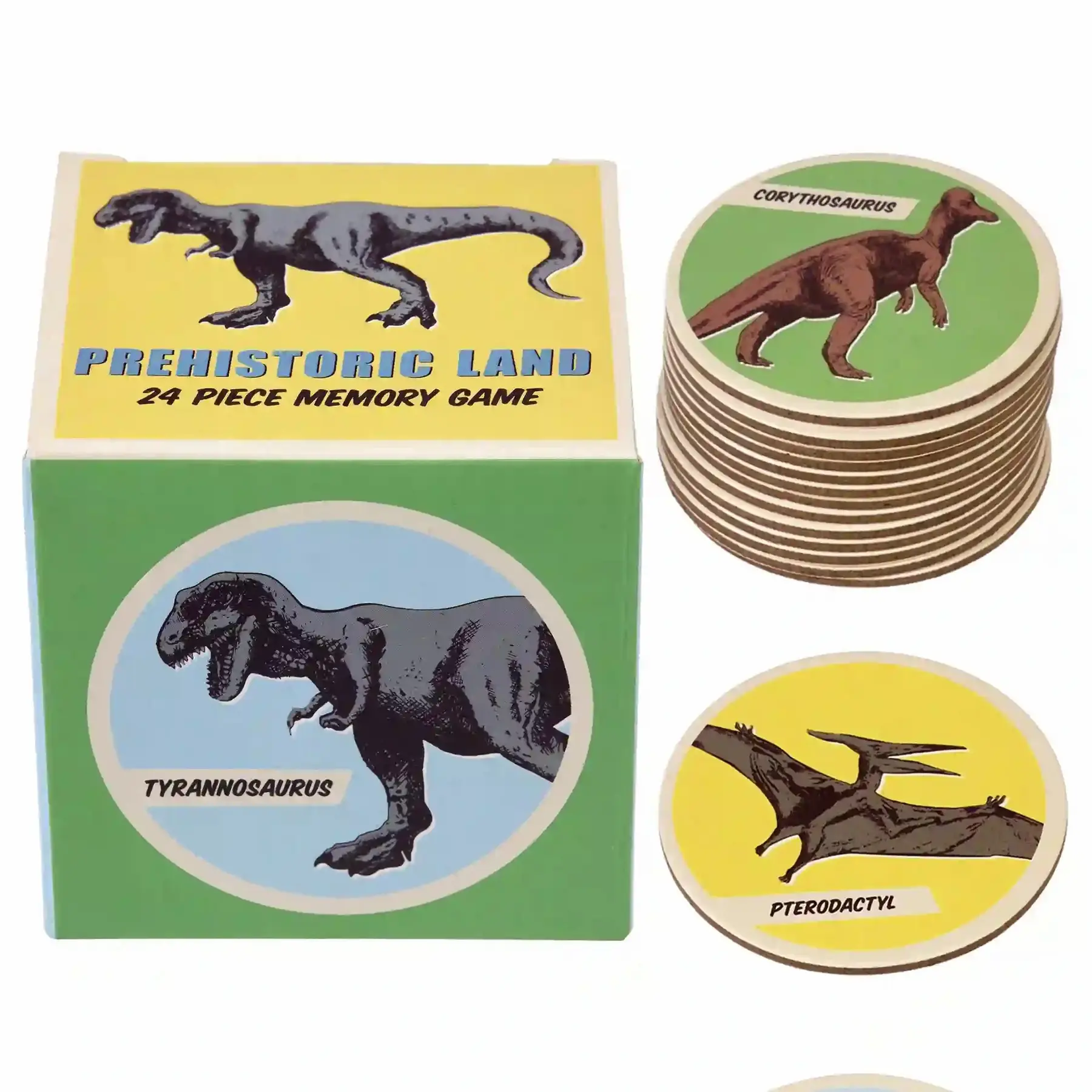 5027455437811 - Gedächtnisspiele Prehistoric Land (x24)