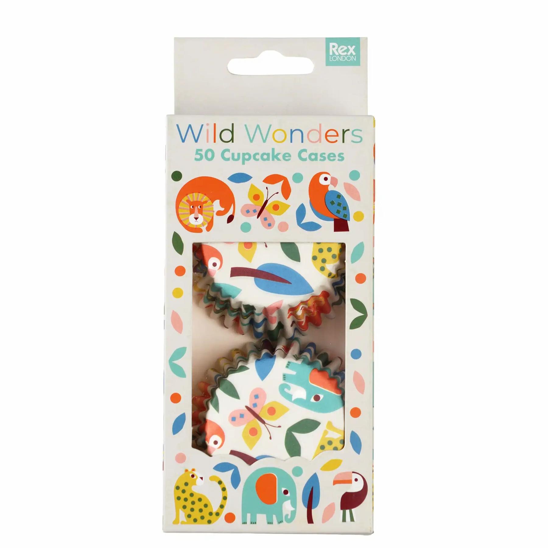 5027455440491 - Cupcake-Form Wild Wonders (x50)