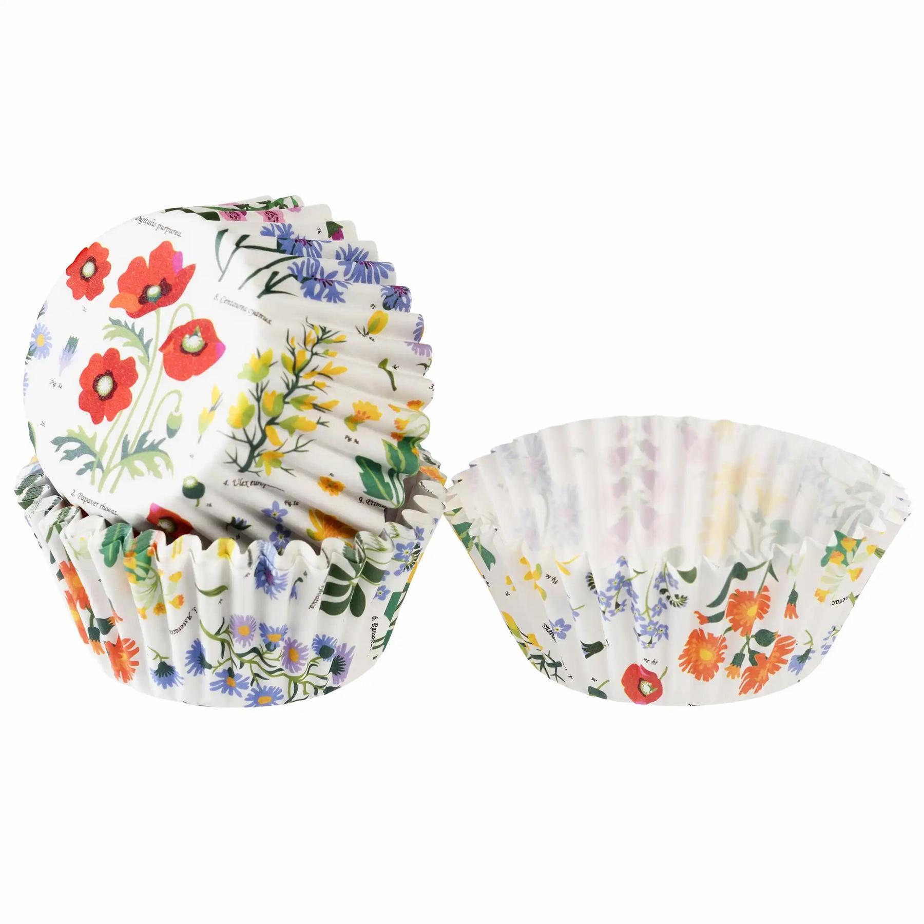 5027455440538 - Cupcake-Form Wild Flowers (x50)