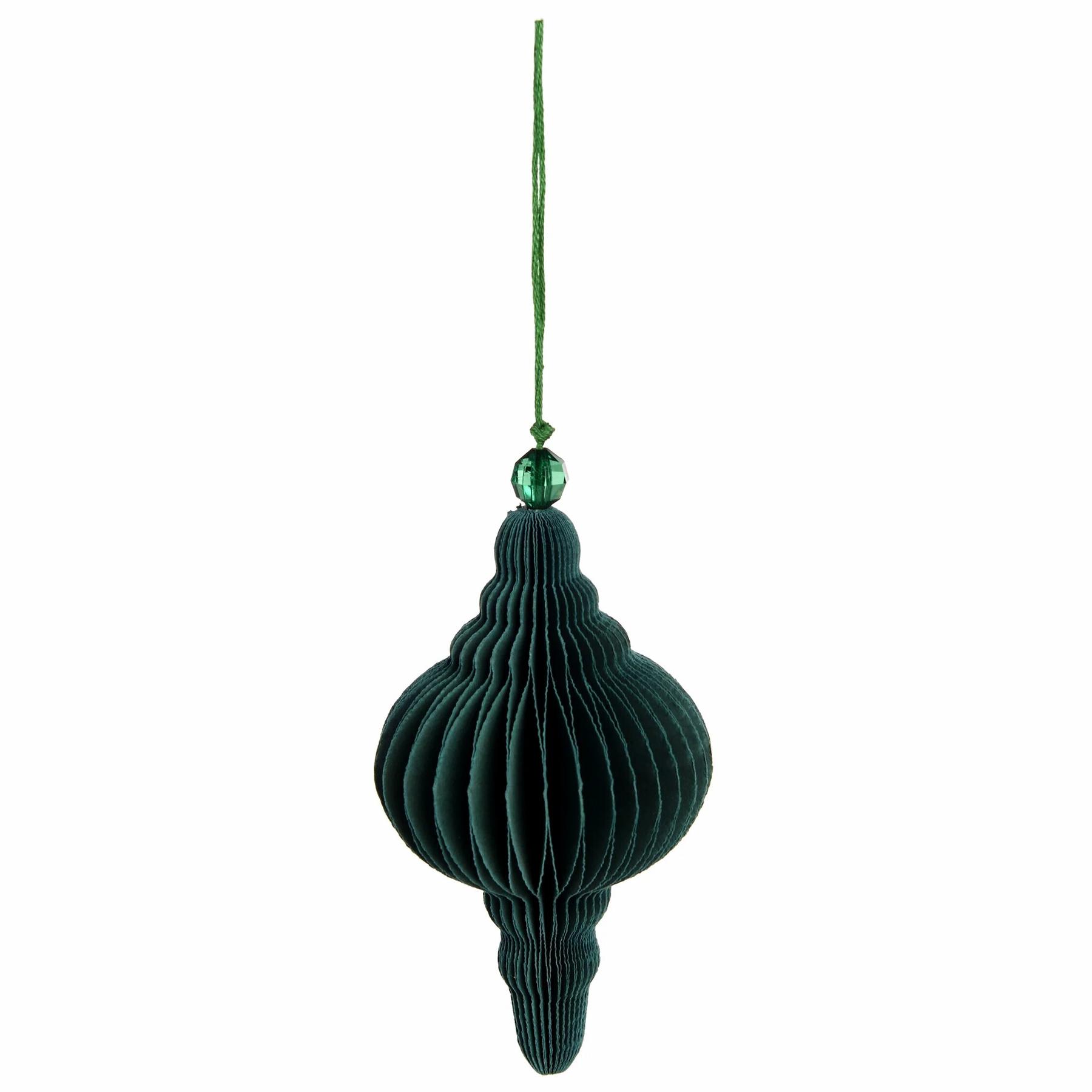 5027455440736 - Klassische Waben-Weihnachtsdekoration Rex London