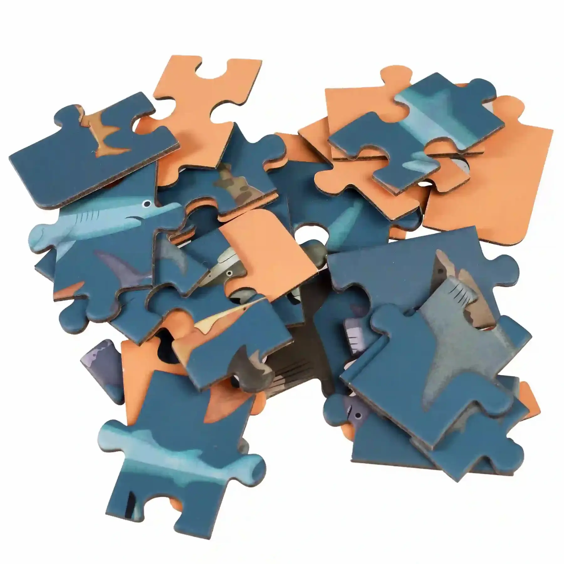 5027455441825 - Puzzle mit 24 Teilen Sharks