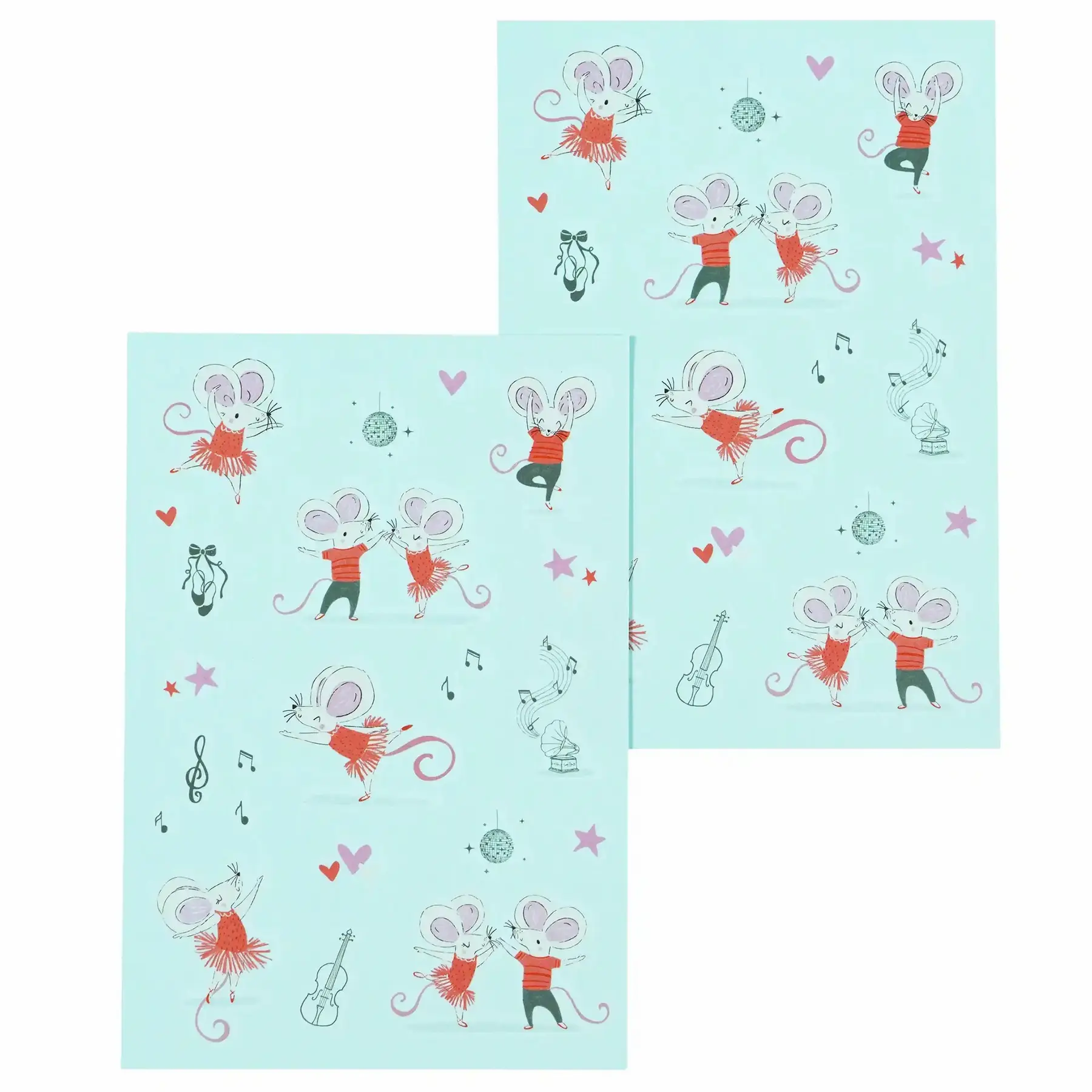 5027455441986 - Tätowierung Kind temporaires Mimi Et Milo (x2)