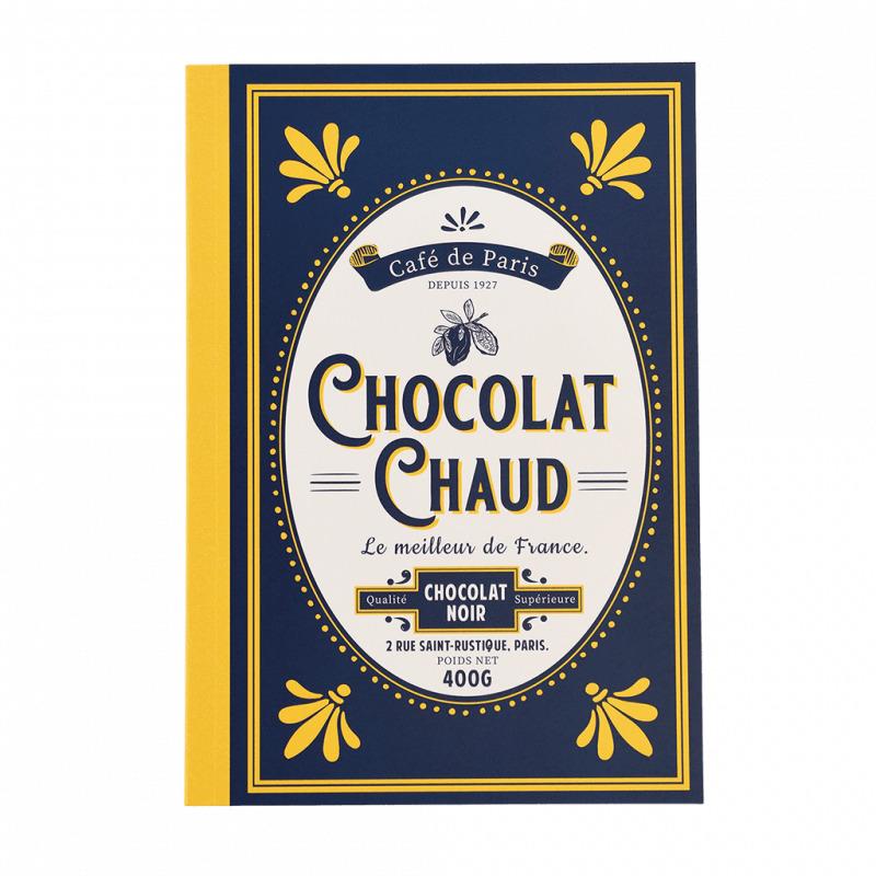 5027455442143 - Notizblock a5 Ligné Chocolat Chaud Café De Paris