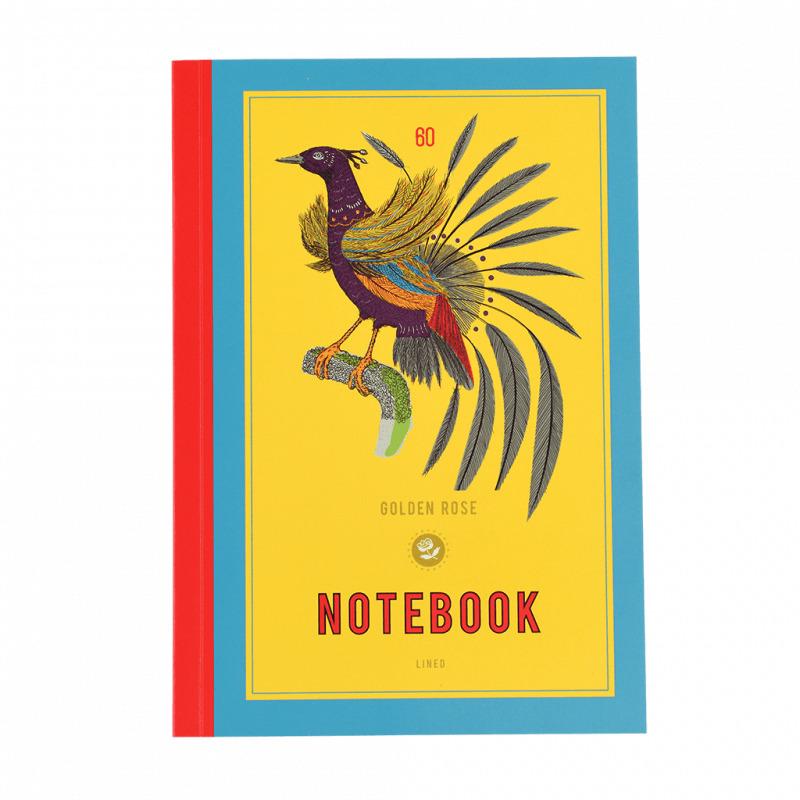5027455442167 - Notizblock liniert a5 Golden Rose Syrup