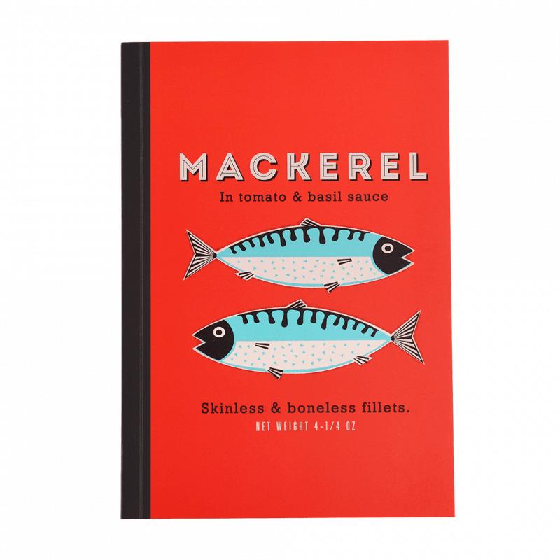 5027455442198 - Notizblock liniert a5 Mackerel